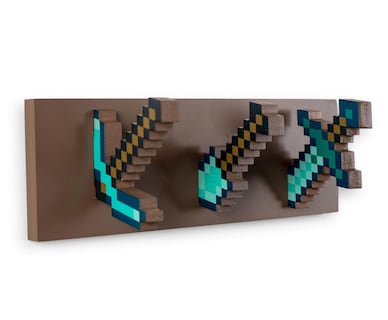 Foto 1 | Foto 1 | Perchero Organizador Ukonic Minecraft Diamond - Venta Internacional.