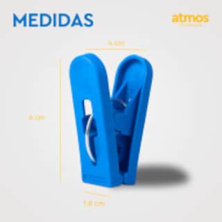Foto 7 | Foto 7 | Pinzas Para Colgar Ropa | Atmos Homeware | Ganchos Multiusos Para Lavandería, Alimentos Y Manualidades | 36 Piezas Multicolor