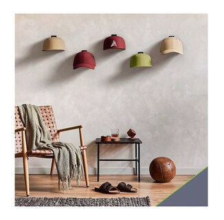 Foto 4 | Foto 4 | Gancho Organizador de Gorra para Pared Belug color Negro 10 Piezas