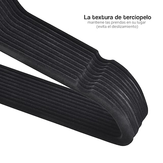 Foto 4 | Foto 4 | Ganchos de Terciopelo para Ropa Ag Box 50 Piezas