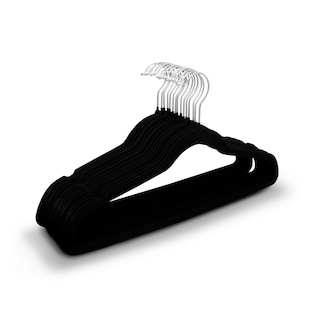 Foto 1 | Foto 1 | Ganchos Andromeda Inc Negros para Ropa de Terciopelo 30 Piezas