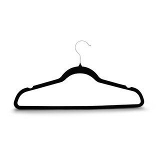 Foto 2 | Foto 2 | Ganchos Andromeda Inc Negros para Ropa de Terciopelo 30 Piezas