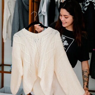 Foto 6 | Foto 6 | Ganchos Andromeda Inc Negros para Ropa de Terciopelo 30 Piezas
