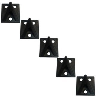 Foto 1 | Foto 1 | Ganchos de Pared para Ropa 3D Art Mxbxg-005 Negro 5 Piezas