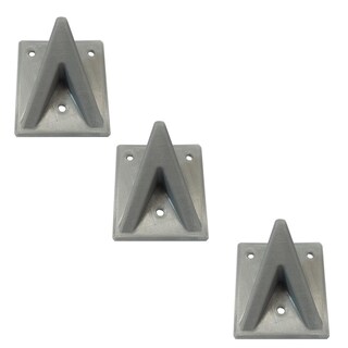 Foto 2 | Foto 2 | Percha Gancho Para Oficina 3D Art Mxxlg-015 Gris 3 Piezas