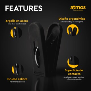 Foto 2 | Foto 2 | Pinzas para Ropa Multiusos para Colgar Ropa 36 Piezas