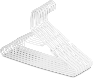 Foto 1 | Foto 1 | Ganchos de Ropa Atmos Homeware Blancos 40 Piezas