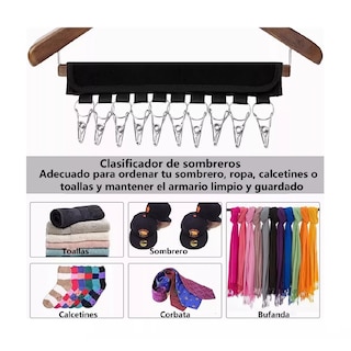 Foto 5 | Foto 5 | 2 Pzas Organizador Para Colgar Sombreros, Gorras, Corbatas