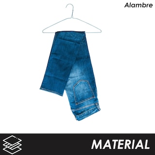 Foto 4 | Foto 4 | Pack 50 Ganchos Jauz Improvement De Alambre Color Azul Resistencia Y Organización Para Tu Ropa (j0286)