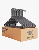 Ganchos Para Playeras Pack De 100 Unidades Color Negro