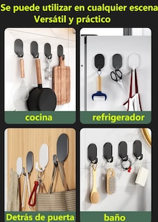 Foto 4 | Foto 4 | Xtellar Ganchos Adhesivos Premium De Acero Al Carbono - Pack De 20 Para Uso Doméstico Y Versátil