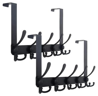 Foto 1 | Foto 1 | Juego De 2 Percheros Xtellar De Acero Inoxidable Con 5 Ganchos Para Puerta - Elegancia Y Organización En Tus Espacios
