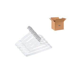 Foto 1 | Foto 1 | Kit 50 Ganchos Para Ropa Antideslizantes Metalicos Perchas Ropa Eo Safe Imports Esi-20583 Blanco