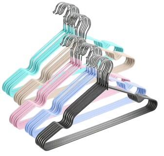 Foto 1 | Foto 1 | Juego De 20 Ganchos Premium Xtellar De Acero Para Ropa Organize Su Guardarropa Con Estilo