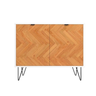 Foto 3 | Foto 3 | Modular Credenza Ibiza Midtown Concept Estilo Bufetera 2 Puertas color Blanco