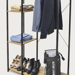 Foto 5 | Foto 5 | Perchero Rack Top Living Closet Negro