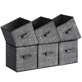 Foto 1 | Foto 1 | Storage Cubes Songmics, Tela No Tejida, 28 X 28 Cm, Juego De 6