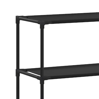Foto 6 | Foto 6 | Estante De Almacenamiento Vidaxl Sobre La Lavadora De 3 Niveles, Negro - Venta Internacional.