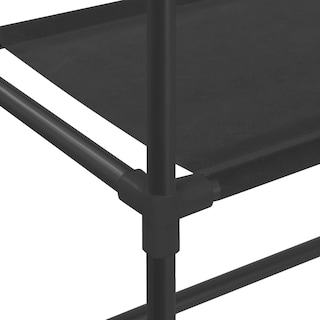 Foto 7 | Foto 7 | Estante De Almacenamiento Vidaxl Sobre La Lavadora De 3 Niveles, Negro - Venta Internacional.