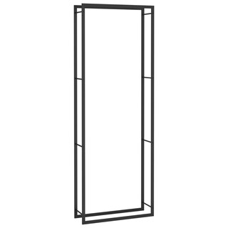 Foto 1 | Foto 1 | Estante para Leña Vidaxl de Acero Negro- Venta Internacional