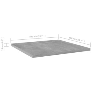 Foto 5 | Foto 5 | Estantería Vidaxl  Duradera  Madera De Ingeniería Gris  Hormigón  X4 - Venta Internacional.