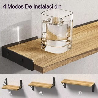 Foto 3 | Foto 3 | Repisas Flotantes Eo Safe Imports Esi-15758 3 Piezas