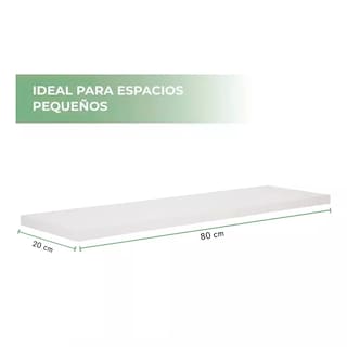 Foto 3 | Foto 3 | Kit 3 Repisas Flotantes Minimalistas con Accesorios Eo Safe Imports Esi-18482 Blancas