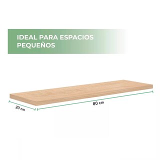 Foto 2 | Foto 2 | Repisas Flotantes Minimalistas Beige 3 Piezas