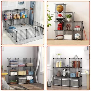 Foto 6 | Foto 6 | Estante Modular Metálico 9 Cubos Almacenaje Practiksa