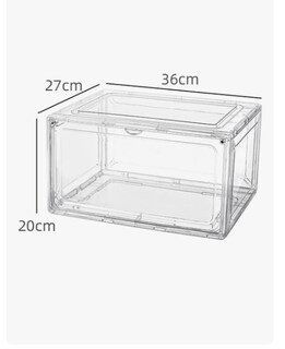 Foto 2 | Foto 2 | Zapatos Apilables Cm-top Organizador Estantes Plasticos Transparentes 1 Piezas