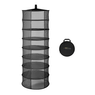 Foto 1 | Foto 1 | Rejilla Para Secar Hierbas Ipower, 8 Capas, 62,4 Cm, Malla Negra, Para Colgar - Venta Internacional.