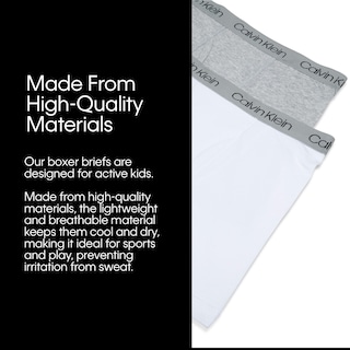 Foto 5 | Foto 5 | Calvin Klein Calzoncillos Bóxer Para Niños, Talla Xs, Paquete De 4 Unidades - Venta Internacional.