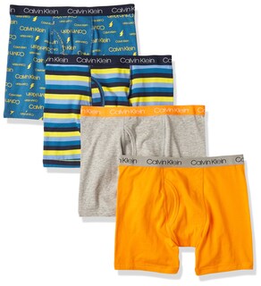 Foto 1 | Foto 1 | Calvin Klein Calzoncillos Bóxer Para Niños, Talla Xs, Paquete De 4 Unidades - Venta Internacional.