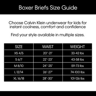 Foto 7 | Foto 7 | Calvin Klein Calzoncillos Bóxer Para Niños, Talla Xs, Paquete De 4 Unidades - Venta Internacional.