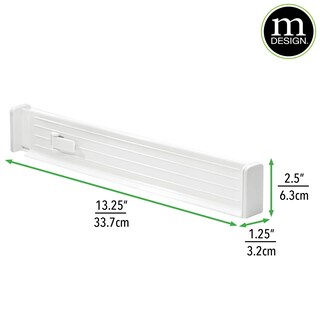Foto 4 | Foto 4 | Separador De Cajones Mdesign Extensible Dresser Ligne Paquete De 4 Unidades Blanco - Venta Internacional.