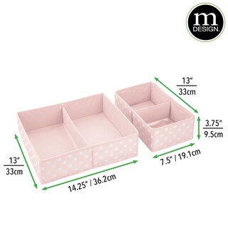 Foto 4 | Foto 4 | Cajoneras Organizadoras Mdesign Para Bebés Y Niños Color Rosa Y Blanco - Venta Internacional.