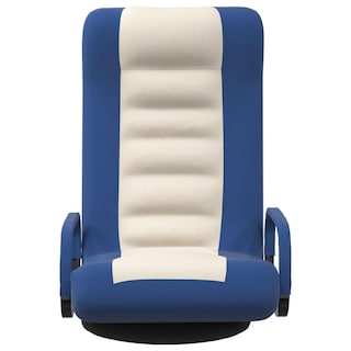 Foto 4 | Foto 4 | Silla De Suelo Vidaxl  Tela Giratoria  Azul Y Crema  Para Juegos - Venta Internacional.