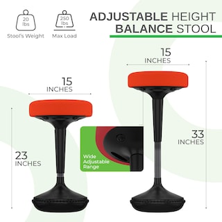 Foto 3 | Foto 3 | Taburete Wobble  Ergonómico Sin Jaula  Para Escritorio De Pie - Venta Internacional.