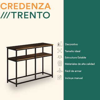 Foto 2 | Foto 2 | Credenza Mubson con Triple Repisa color Café
