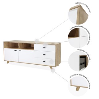 Foto 4 | Foto 4 | Credenza Mundo In Castella Encino