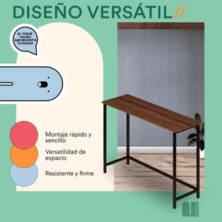 Foto 4 | Foto 4 | Recibidor Mubson Muzan Marrón Mesa Decorativa para Sala o Recámara