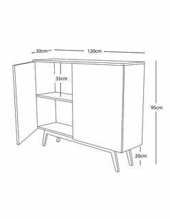 Foto 4 | Foto 4 | Mueble Bufetero Hogare Blanco
