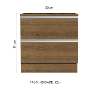 Foto 2 | Foto 2 | Gabinete Bajo Bufetera Madesa Glamy 80cm Con Encimera Mm 04