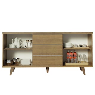 Foto 4 | Foto 4 | Buffet Credenza Madesa Para Almacenaje 160cm 3 Cajones Mm