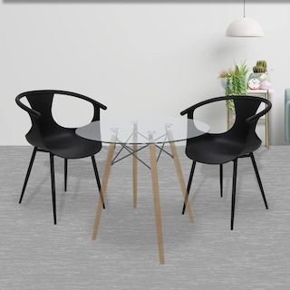 Foto 1 | Foto 1 | Set de 4 Sillas Mundo In Catanzaro Comedor Y Jardin Negro