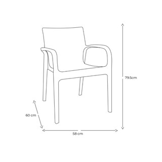 Foto 5 | Foto 5 | Silla Moderna Lagoona 7050 color Azul Cómoda Alissa
