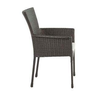 Foto 3 | Foto 3 | Silla de Rattan Noa Gris para Comedor Exterior con Cojín Durable