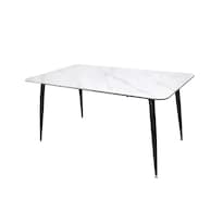 Mesa De Comedor 160 Sora 1326 Blanco