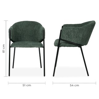 Foto 3 | Foto 3 | Silla de Comedor Isolla 2101 Verde