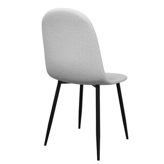 Foto 4 | Foto 4 | Silla de Comedor Alterego Bouclé Blanco